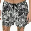 Only & Sons Herren GEMUSTERTE - Badeshorts - Black