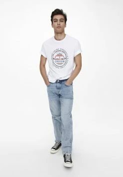 Only & Sons Herren ONSEDGE LOOSE - Jeans Straight Leg - Blue Denim