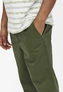 Only & Sons Herren ONSDEW TAPERED - Chino - Olive Night -Only & Sons Geschäft 0242a182dfab48e48c11605182507f38