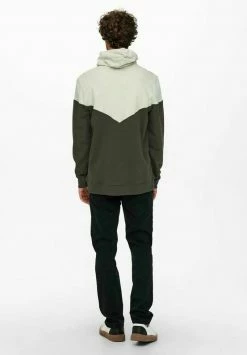 Only & Sons Herren SWEAT HOODIE - Kapuzenpullover - Peat -Only & Sons Geschäft 027f9554940846ec9ca7b083de8b19ff