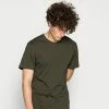Only & Sons Herren ONSMATT LONGY TEE - T-Shirt Basic - Forest Night