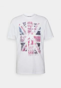 Only & Sons ONSPISTOL LIFE UNISEX - T-Shirt Print - Bright White