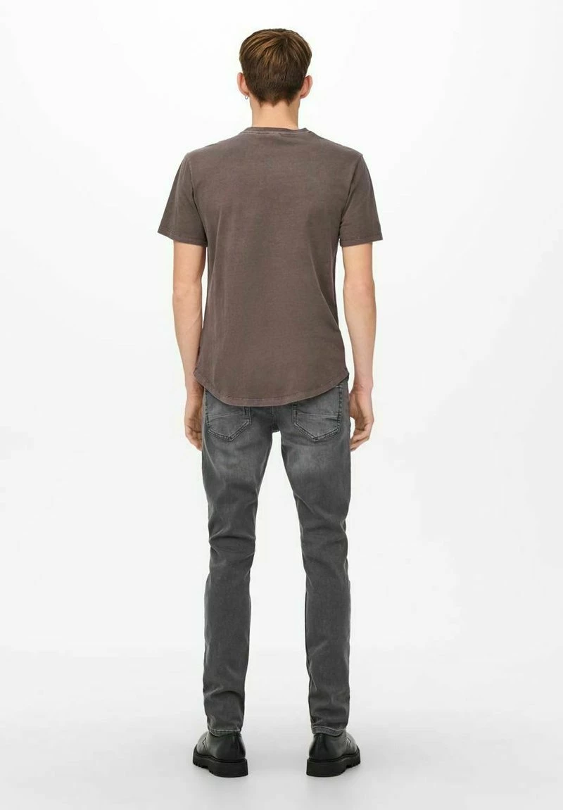 Only & Sons Herren T-Shirt Basic - Huckleberry 3 Only & Sons Herren T-Shirt Basic - Huckleberry – Bild 3