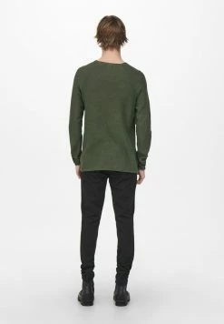 Only & Sons Herren ONSDEXTOR WASH RAGLAN - Strickpullover - Olive Night 8 Only & Sons Herren ONSDEXTOR WASH RAGLAN - Strickpullover - Olive Night -Only & Sons Geschäft 0378c4117cd6413ba07c1ed4f374c643