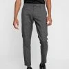 Only & Sons Herren ONSMARK MELANGE - Stoffhose - Medium Grey Melange
