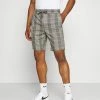 Only & Sons Herren ONSLINUS CHECK - Shorts - Medium Grey Melange
