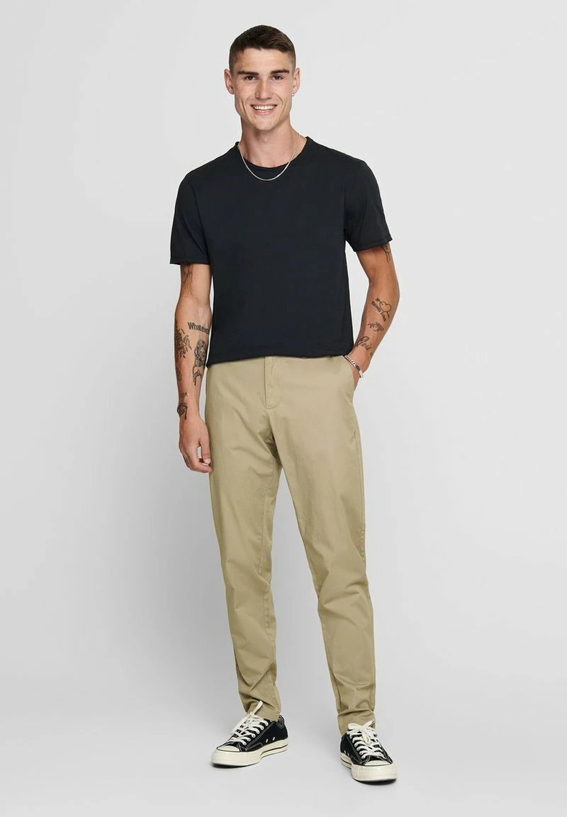 Only & Sons Stoffhose - Chinchilla | Herren 2 Only & Sons Stoffhose - Chinchilla | Herren – Bild 2