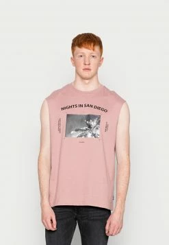 Only & Sons Herren ONSGRAYSON RLX - T-Shirt Print - Woodrose