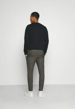 Only & Sons Herren ONSLINUS CROP CHECK PANTS - Stoffhose - Grey Melange -Only & Sons Geschäft 061bf301f2cf4cc481988b9021141e09