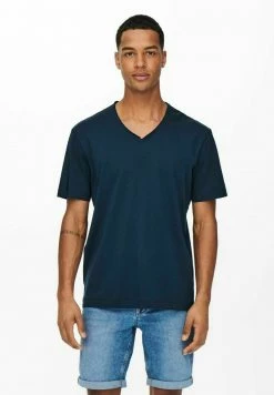 Only & Sons Herren T-Shirt Basic - Moonlit Ocean