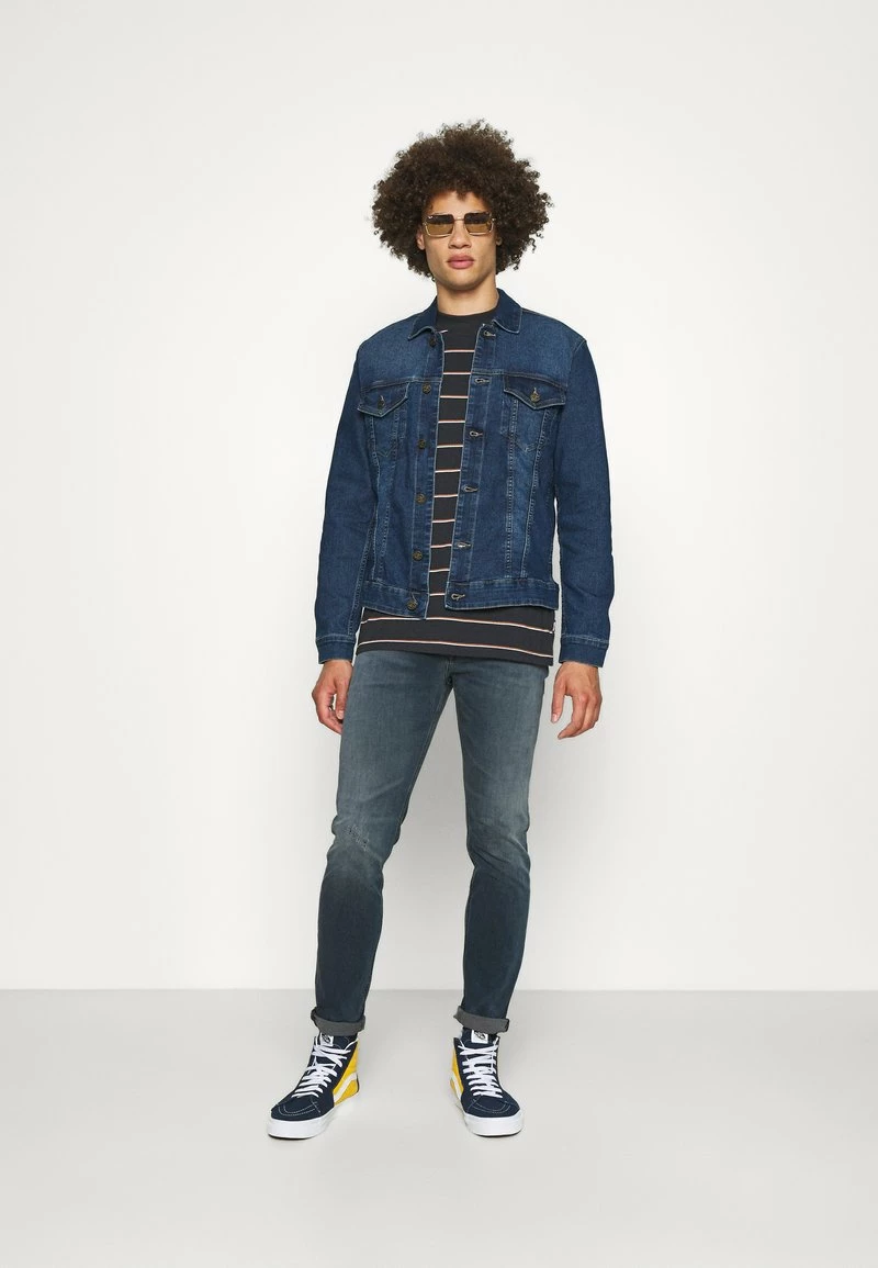 Only & Sons ONSALAN LIFE MOCK NECK TEE - T-Shirt Print - Dark Navy | Herren 2 Only & Sons ONSALAN LIFE MOCK NECK TEE - T-Shirt Print - Dark Navy | Herren – Bild 2