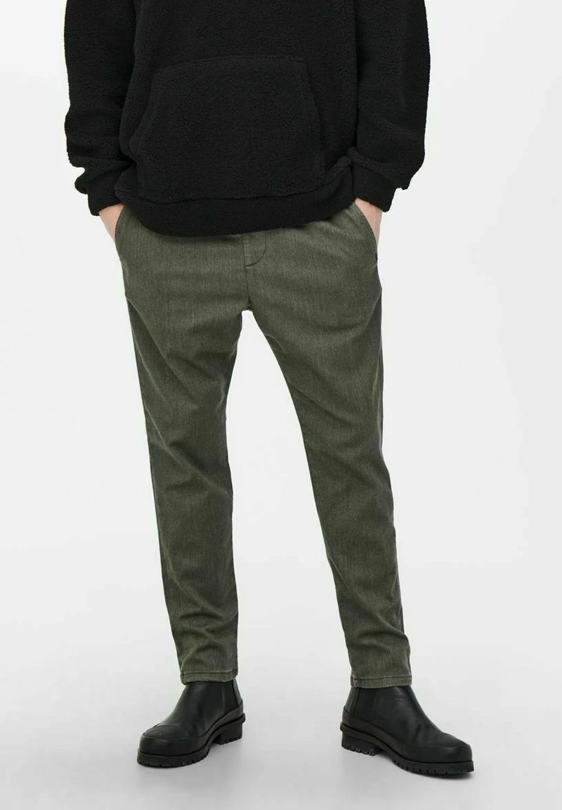 Only & Sons Herren Stoffhose - Peat 1 Only & Sons Herren Stoffhose - Peat