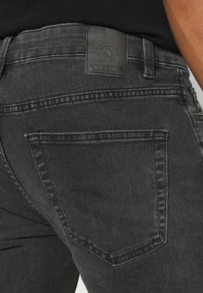 Only & Sons ONSLOOM - Jeans Slim Fit - Grey Denim | Herren 4 Only & Sons ONSLOOM - Jeans Slim Fit - Grey Denim | Herren – Bild 4