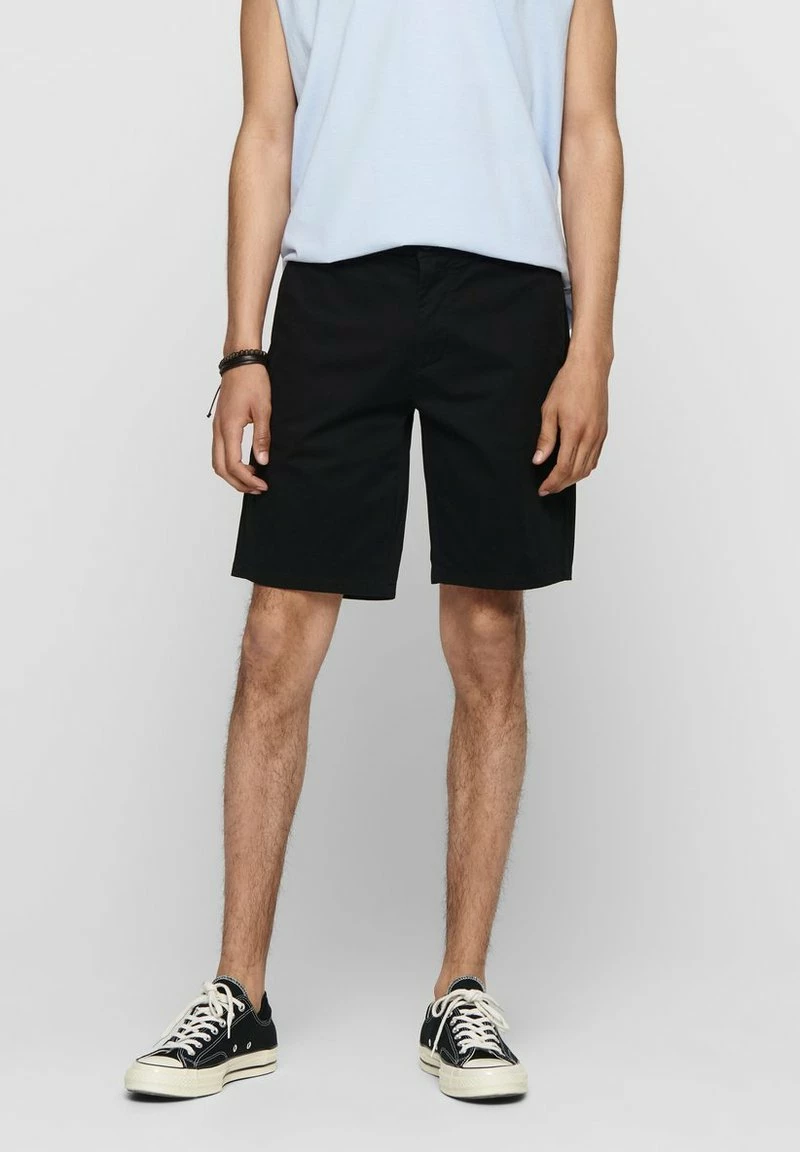 Only & Sons Herren Shorts - Black 1 Only & Sons Herren Shorts - Black