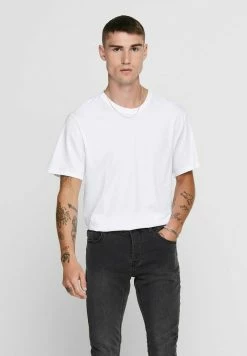 Only & Sons Herren KURZARM ONSMATT - T-Shirt Basic - White