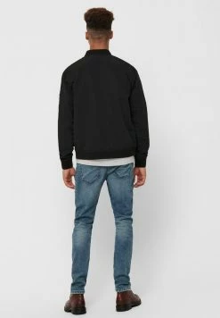 Only & Sons ONSJACK - Bomberjacke - Black | Herren -Only & Sons Geschäft 0b262e80cac44fbf8910f719ed4ffdab