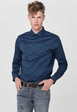 Only & Sons LANGARM - Hemd - Dress Blues | Herren