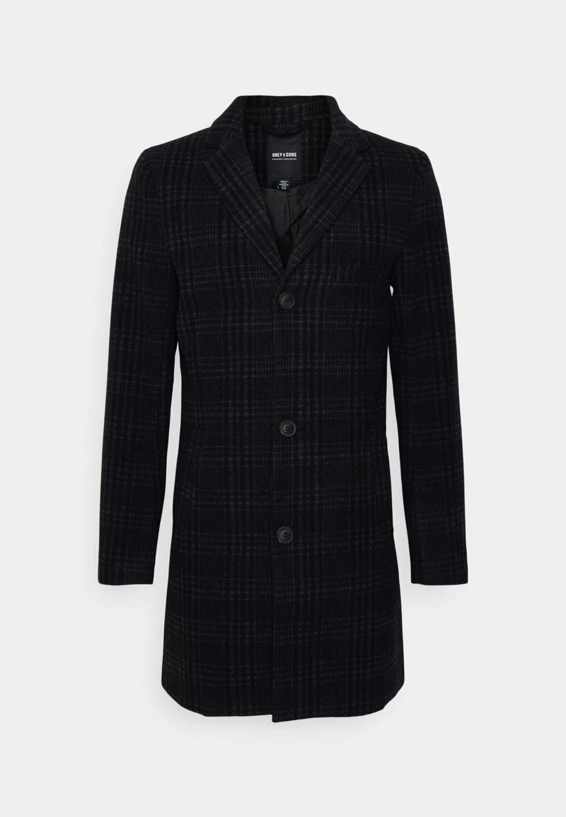 Only & Sons ONSJAYLON CHECK COAT - Klassischer Mantel - Dark Grey Melange | Herren 7 Only & Sons ONSJAYLON CHECK COAT - Klassischer Mantel - Dark Grey Melange | Herren – Bild 7