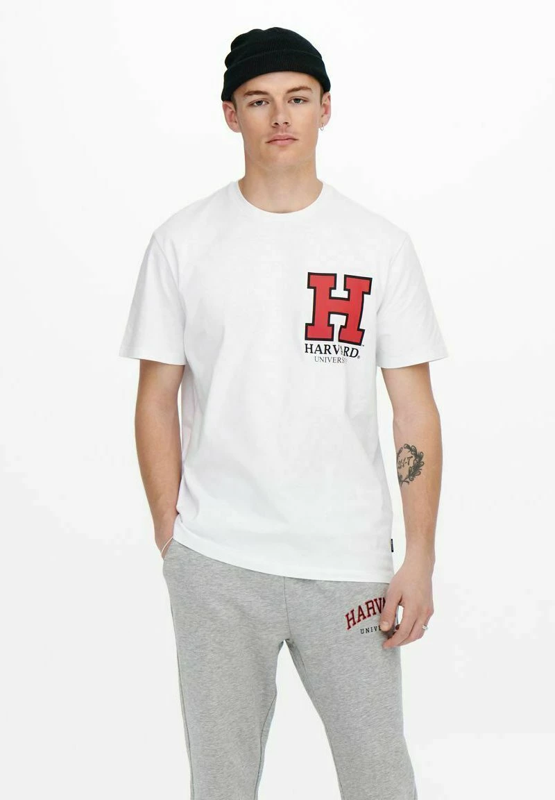 Only & Sons Herren HARVARD - Jogginghose - Light Grey Melange 3 Only & Sons Herren HARVARD - Jogginghose - Light Grey Melange – Bild 3