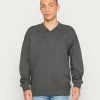 Only & Sons Herren ONSCLAYTON V NECK SWEAT - Sweatshirt - Grey