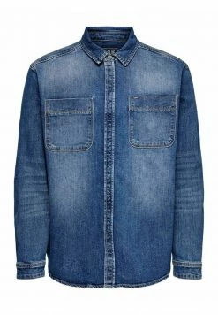 Only & Sons Herren OVERSHIRT - Hemd - Blue Denim 6 Only & Sons Herren OVERSHIRT - Hemd - Blue Denim -Only & Sons Geschäft 0ceb2bd28b934fdc88a85971e2c7c637