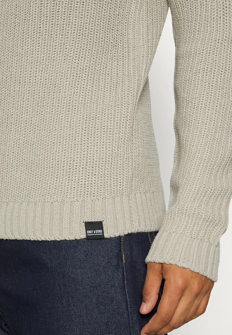 Only & Sons Herren ONSKELVIN CREW NECK - Strickpullover - Pelican 5 Only & Sons Herren ONSKELVIN CREW NECK - Strickpullover - Pelican – Bild 5