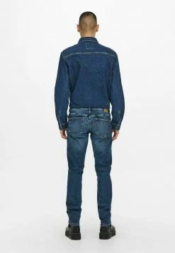 Only & Sons Herren Hemd - Blue Denim -Only & Sons Geschäft 0f5c086a7eb6452ca715e60738c2c660