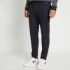 Only & Sons Herren ONSMARK PANT CHECK - Stoffhose - Dark Navy