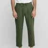 Only & Sons Herren ONSLEO - Stoffhose - Olive Night