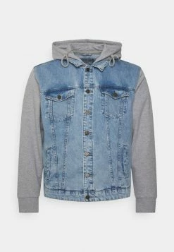 Only & Sons Herren ONSCOIN HOOD TRUCK - Jeansjacke - Blue Denim