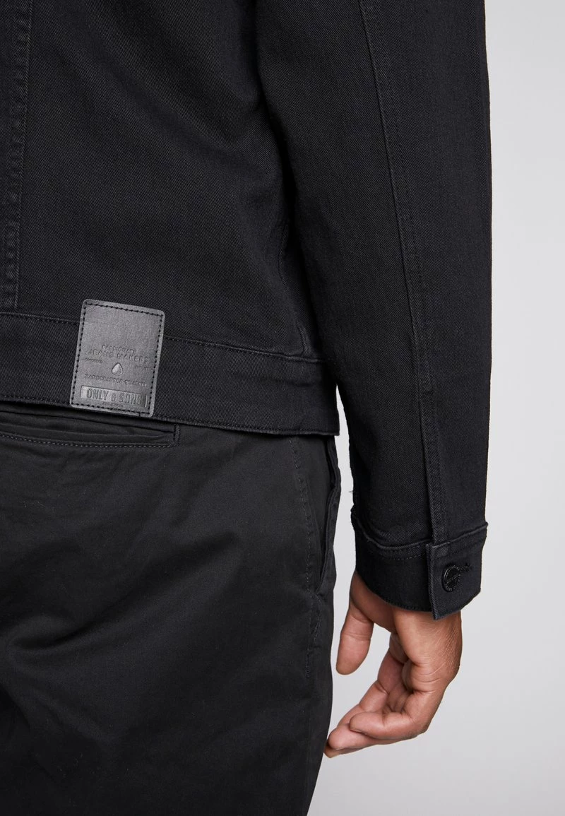 Only & Sons Herren ONSCOME TRUCKER - Jeansjacke - Black Denim 6 Only & Sons Herren ONSCOME TRUCKER - Jeansjacke - Black Denim – Bild 6