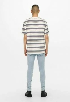 Only & Sons Herren RELAXED FIT - T-Shirt Print - Star White -Only & Sons Geschäft 125ec8b9812e4390bd0d3992e49dbae4