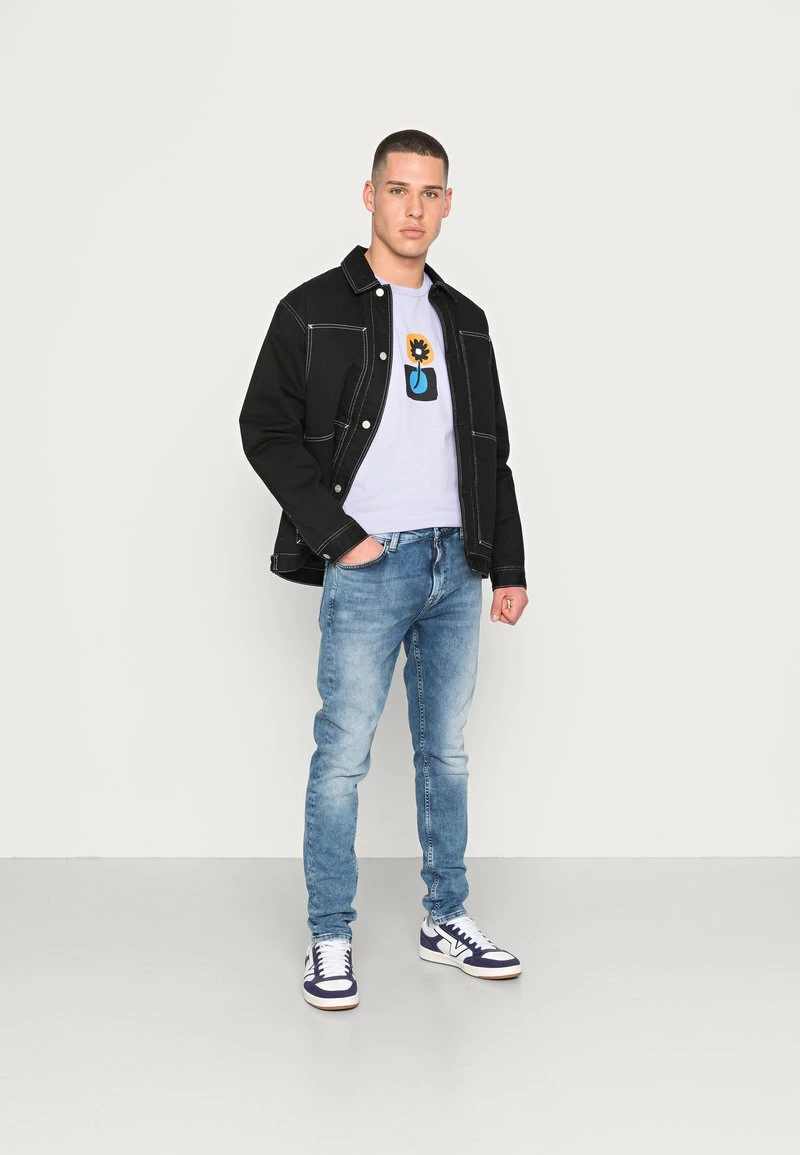 Only & Sons Herren ONSDRAPER TAP WASHED - Jeans Tapered Fit - Blue Denim 2 Only & Sons Herren ONSDRAPER TAP WASHED - Jeans Tapered Fit - Blue Denim – Bild 2