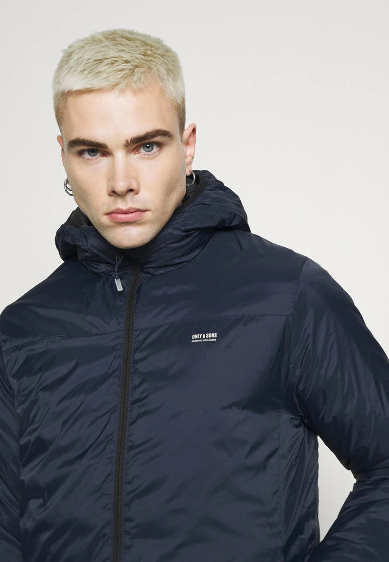 Only & Sons Herren ONSTREK REVERSIBLE QUILT JACKET - Übergangsjacke - Dark Navy 6 Only & Sons Herren ONSTREK REVERSIBLE QUILT JACKET - Übergangsjacke - Dark Navy – Bild 6