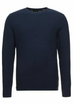 Only & Sons Herren DAN STRUCTURE CREW - Strickpullover - Dress Blue -Only & Sons Geschäft 13ee8205f800438d803cb19d6aad6f2e