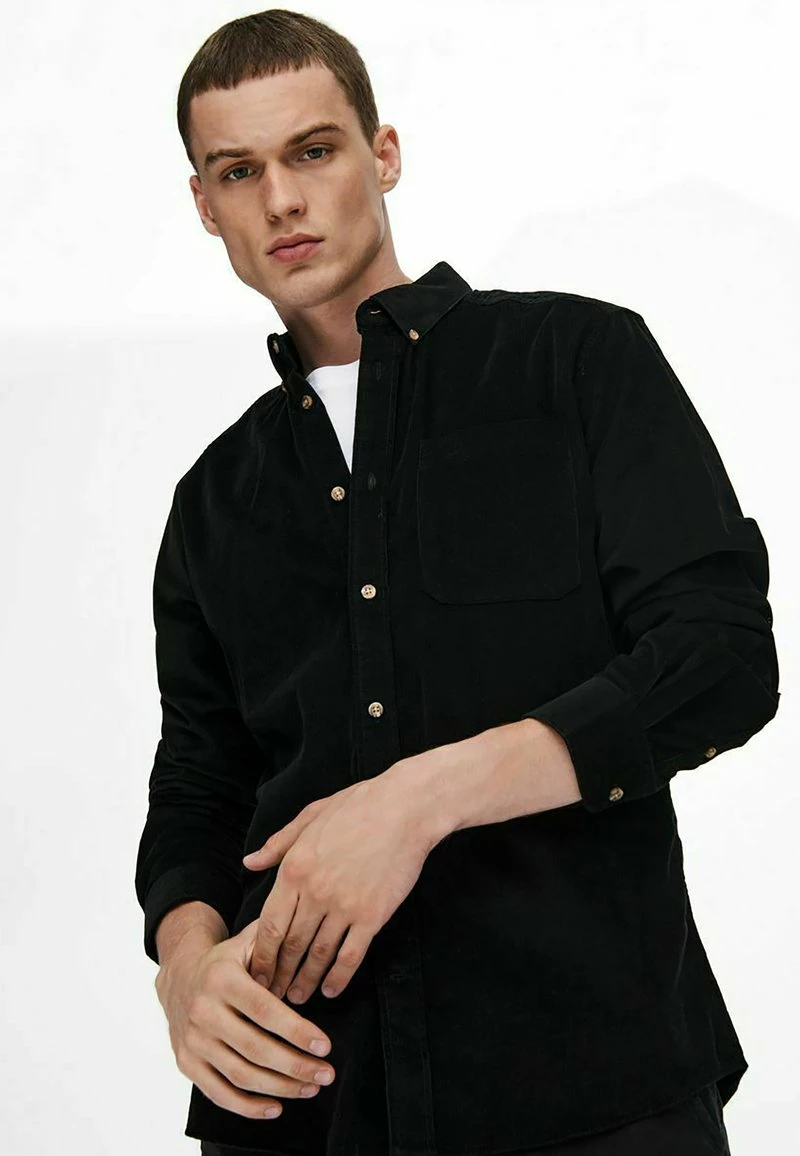Only & Sons Hemd - Black | Herren 5 Only & Sons Hemd - Black | Herren – Bild 5