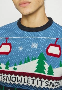 Only & Sons Herren CREW JAQUARD - Strickpullover - Larkspur -Only & Sons Geschäft 14ec8f4192d740b8b5491b090a3f13fd