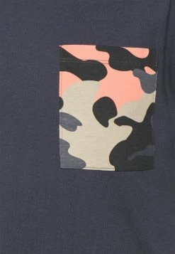 Only & Sons Herren ONSTYLER LONGY POCKET TEE - T-Shirt Print - Dark Navy -Only & Sons Geschäft 151f427fd0ba4e74be2e1f13c34394e8