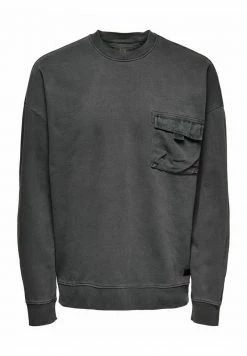 Only & Sons Herren Sweatshirt - Black 6 Only & Sons Herren Sweatshirt - Black -Only & Sons Geschäft 163fbb00ef4a46c2b2ea3f911b73b3c2