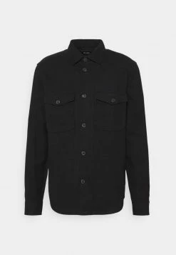 Only & Sons Herren ONSMILO LIFE SOLID OVERSHIRT - Hemd - Black