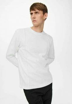 Only & Sons Herren Langarmshirt - Bright White -Only & Sons Geschäft 1764441054d74aaeb4ccd61c0e1ebde0