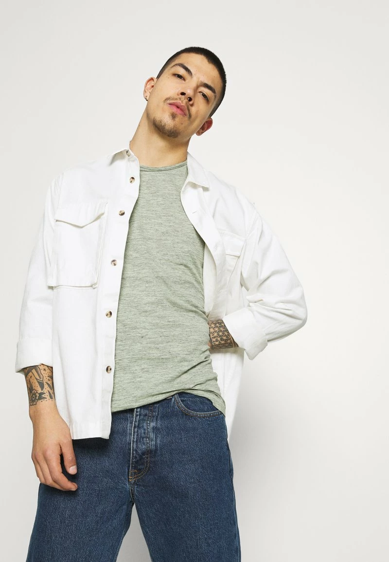 Only & Sons Herren ONSALBERT LIFE NEW - T-Shirt Basic - Celadon Green 4 Only & Sons Herren ONSALBERT LIFE NEW - T-Shirt Basic - Celadon Green – Bild 4