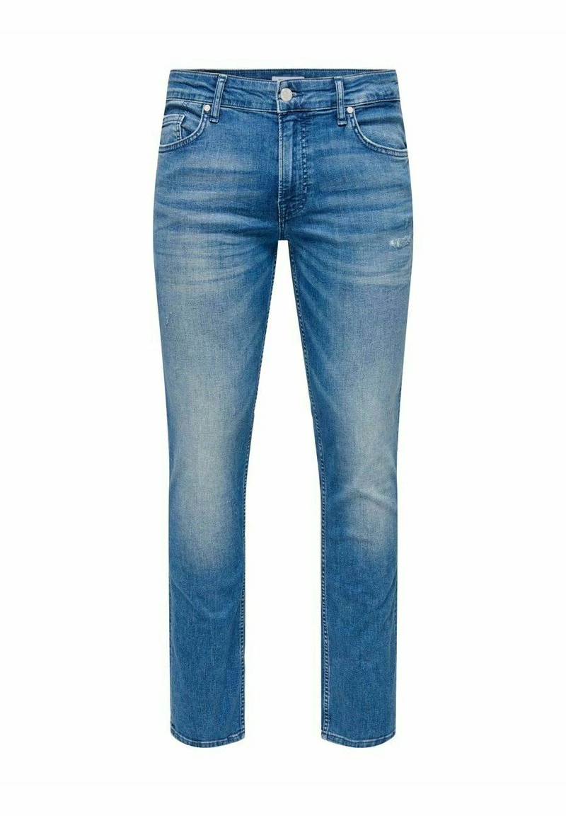Only & Sons Herren ONSLOOM - Jeans Slim Fit - Blue Denim 1 Only & Sons Herren ONSLOOM - Jeans Slim Fit - Blue Denim