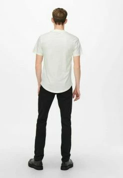 Only & Sons ONSDASH LIFE LONGY - T-Shirt Basic - Cloud Dancer | Herren -Only & Sons Geschäft 19b4d890aa744bd1a5781b778007a36c