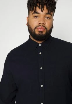 Only & Sons Herren ONSLUCA LIFE SOLID SHIRT - Hemd - Dark Navy -Only & Sons Geschäft 1ac8803bd75843949d4b1450b70d55c7