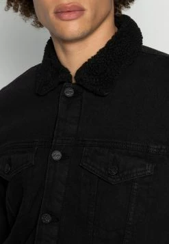 Only & Sons ONSLOUIS JACKET - Jeansjacke - Black Denim | Herren -Only & Sons Geschäft 1aee2a1fb36441509beb6921d042e7db