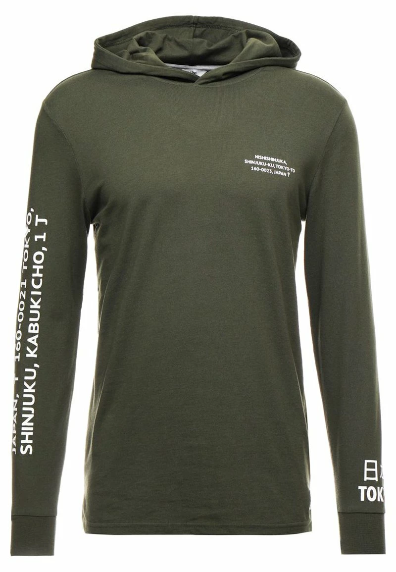 Only & Sons Herren ONSWF DEAN TEE HOODIE - Kapuzenpullover - Forest Night 4 Only & Sons Herren ONSWF DEAN TEE HOODIE - Kapuzenpullover - Forest Night – Bild 4