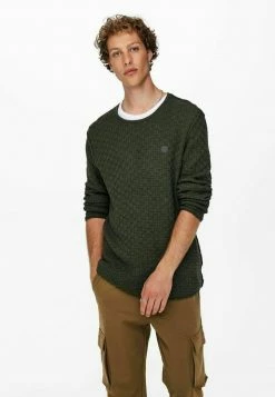 Only & Sons Herren Strickpullover - Peat