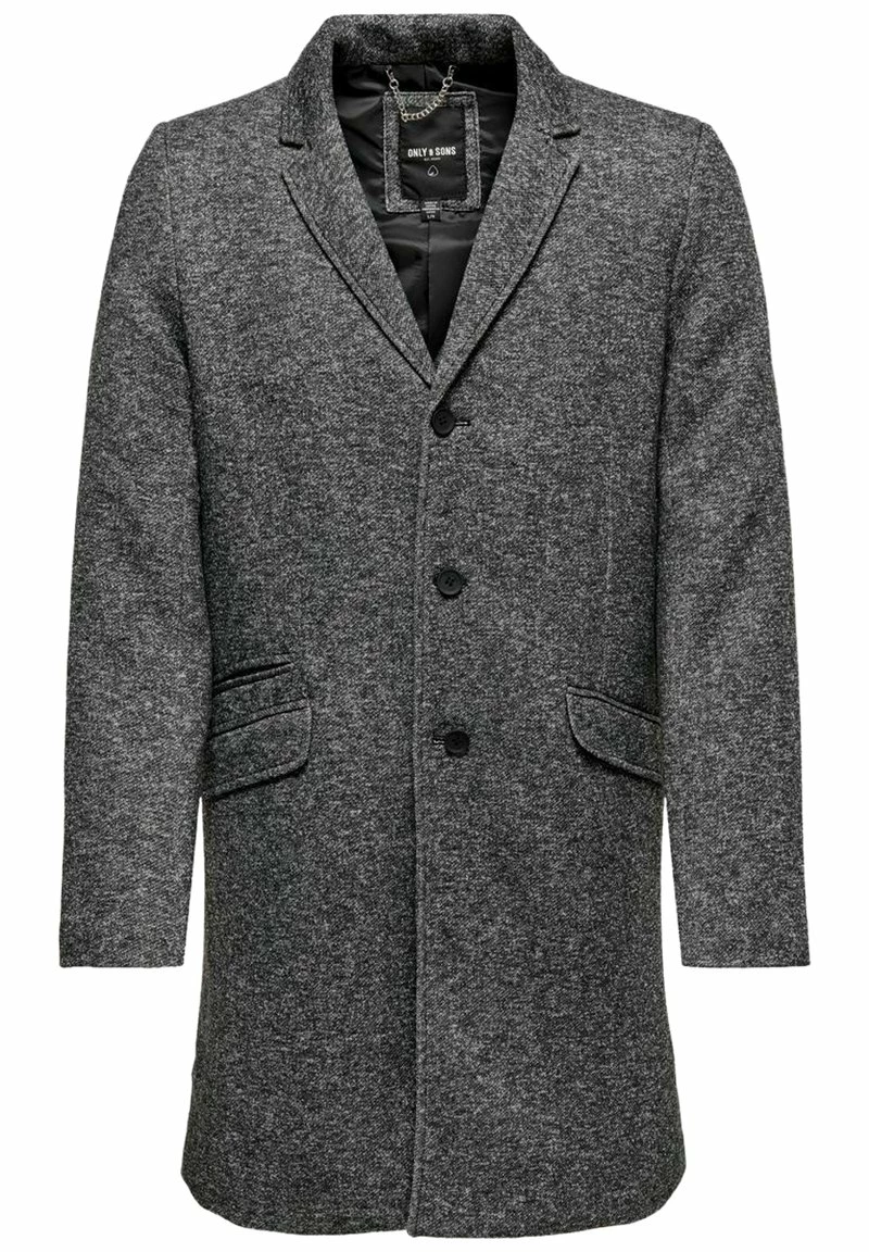 Only & Sons ONSJULIAN KING COAT - Klassischer Mantel - Dark Grey Melange | Herren 2 Only & Sons ONSJULIAN KING COAT - Klassischer Mantel - Dark Grey Melange | Herren – Bild 2
