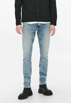 Only & Sons BASIC ONSLOOM STRETCH - Jeans Slim Fit - Hellblau | Herren